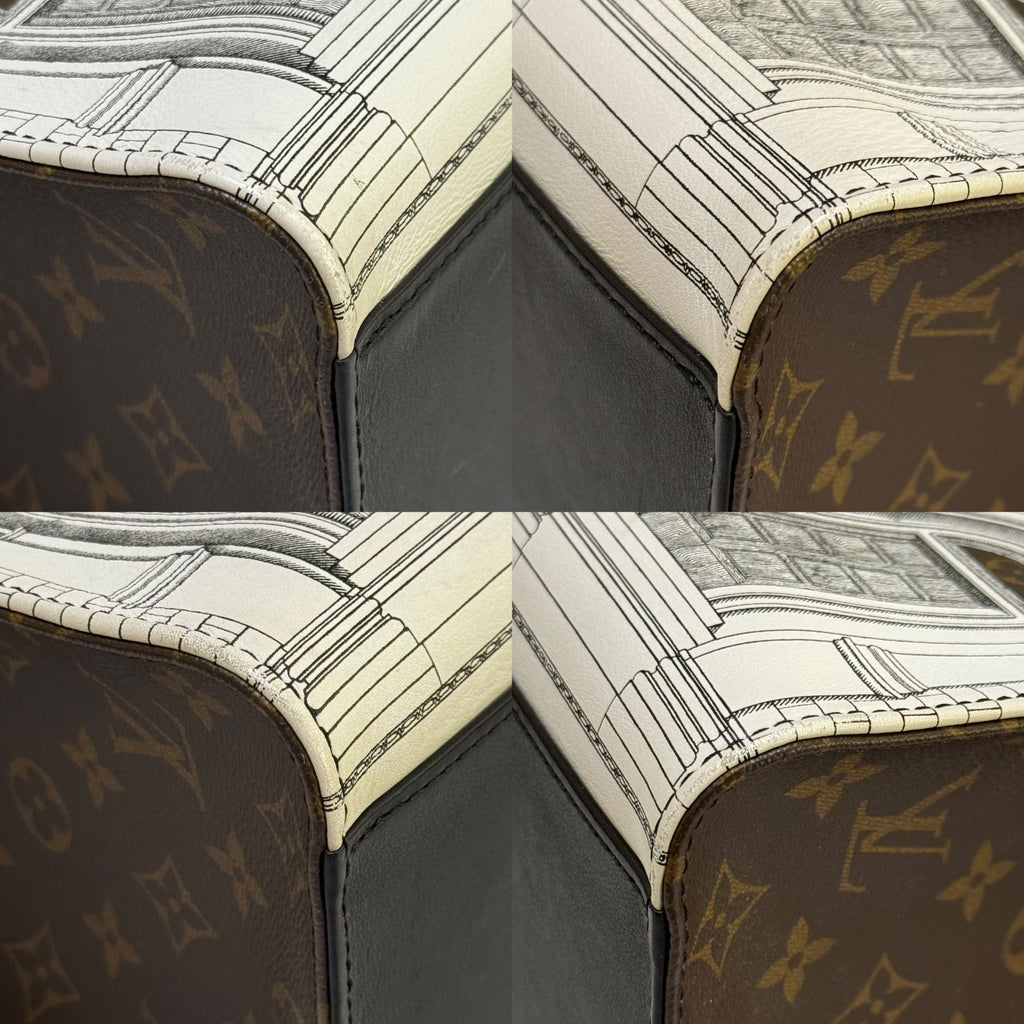 LOUIS VUITTON × FORNASETTI ON THE GO MEDIUM