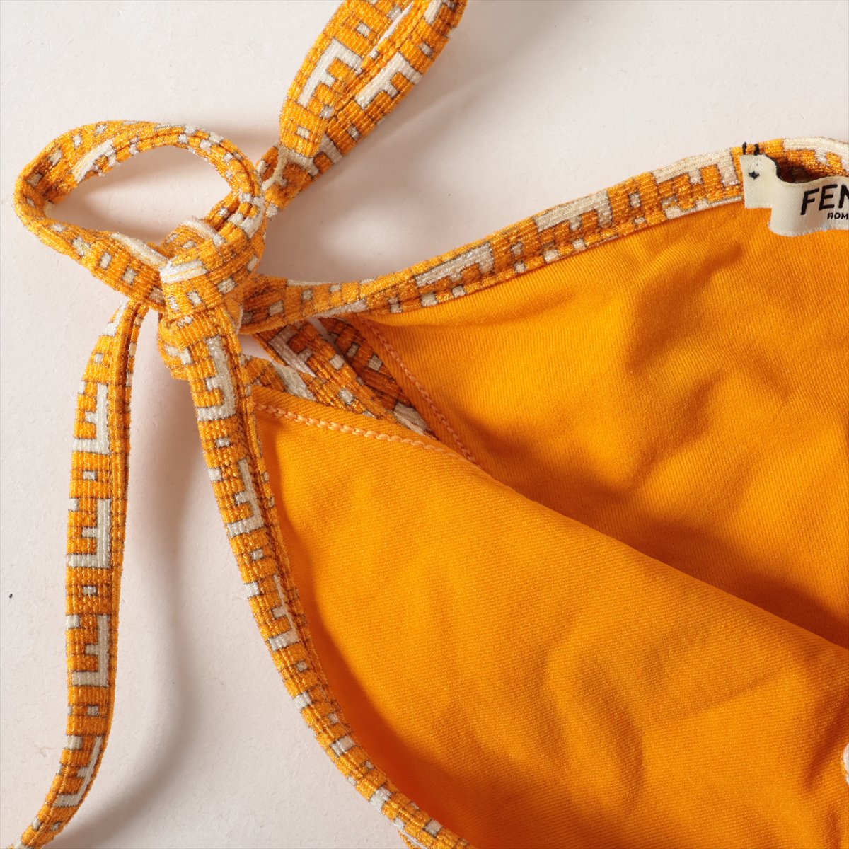 Fendi Zucca Nylon Swimwear Orange