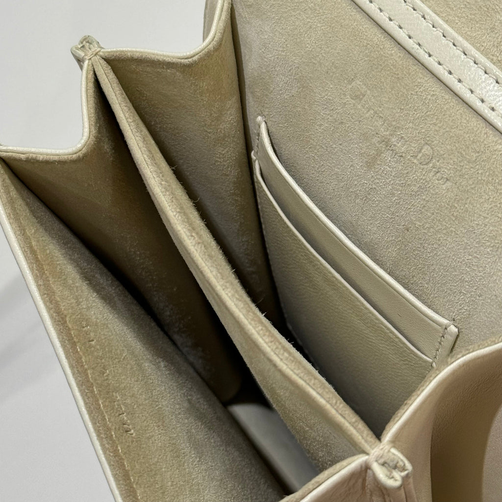 DIOR DIORAMA WHITE BAG