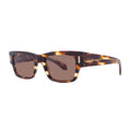 Salvatore Ferragamo SF2011S 216 Striped Brown/Brown