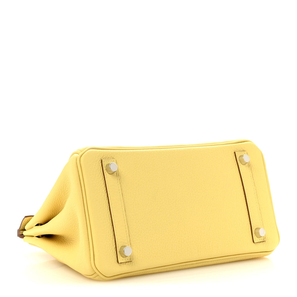 Togo Birkin 25 Jaune Poussin