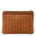 Visetos Medium Crossbody Pouch Cognac
