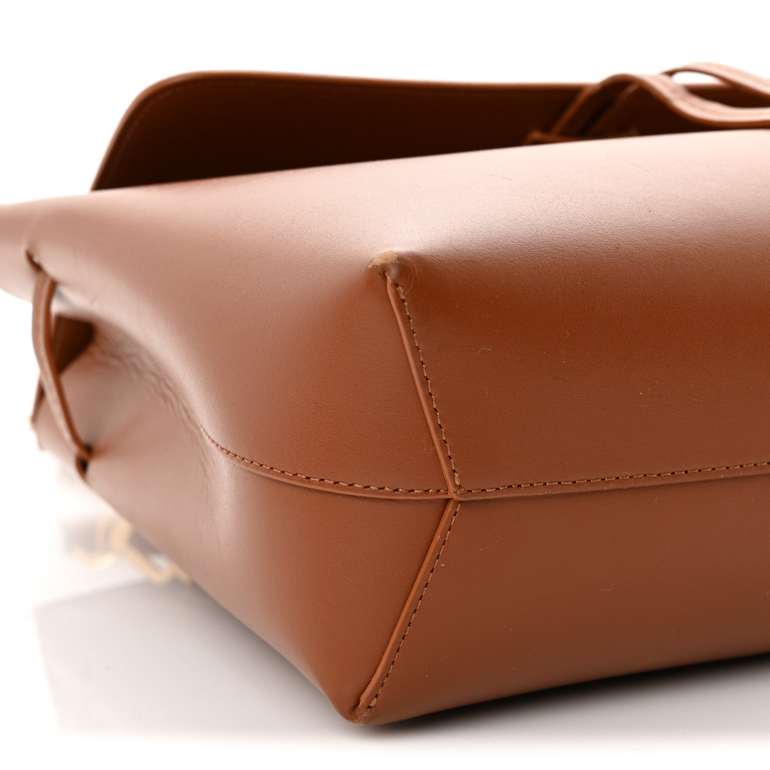 Calfskin Soft Lady Bag Biscotti