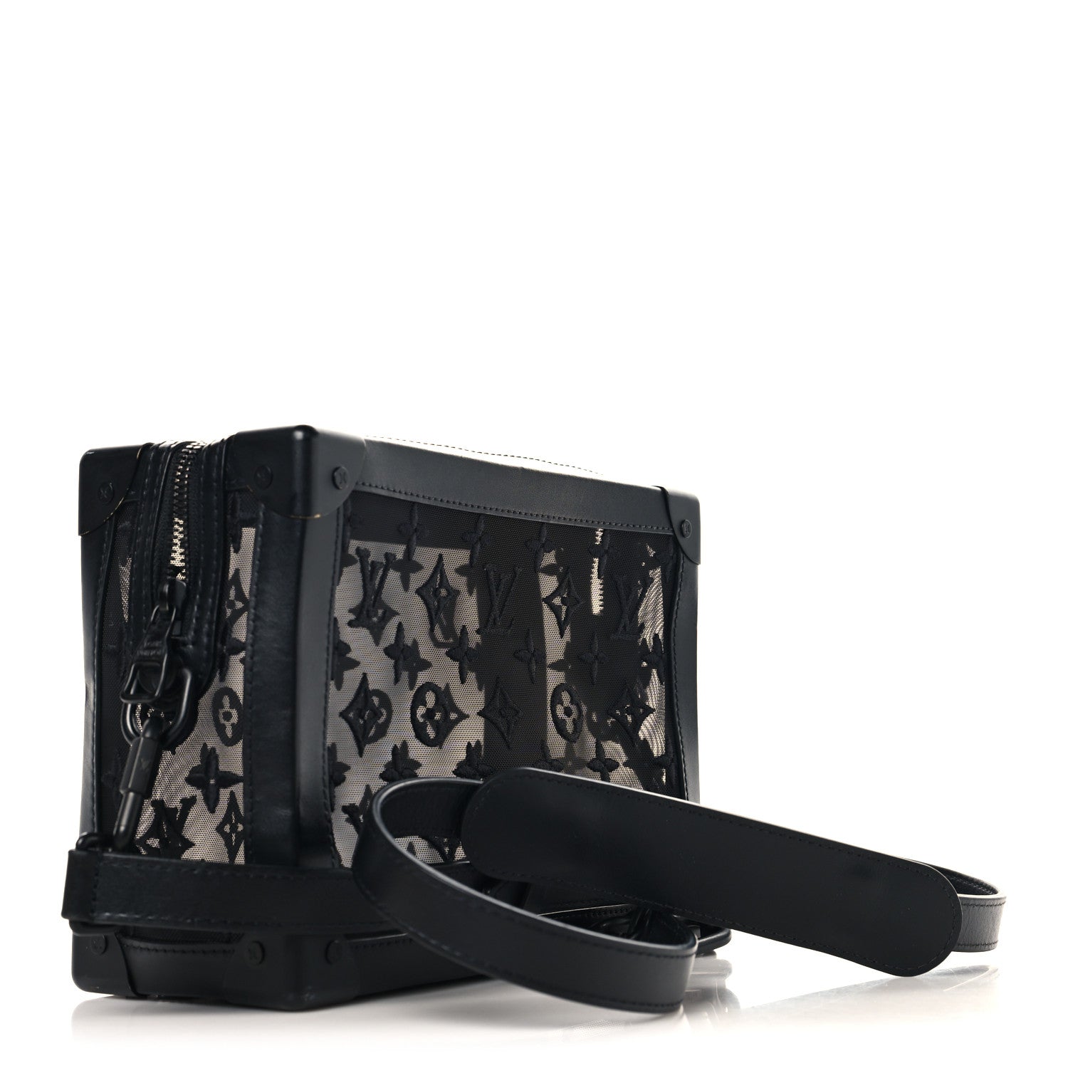 Monogram See Through Soft Trunk Black