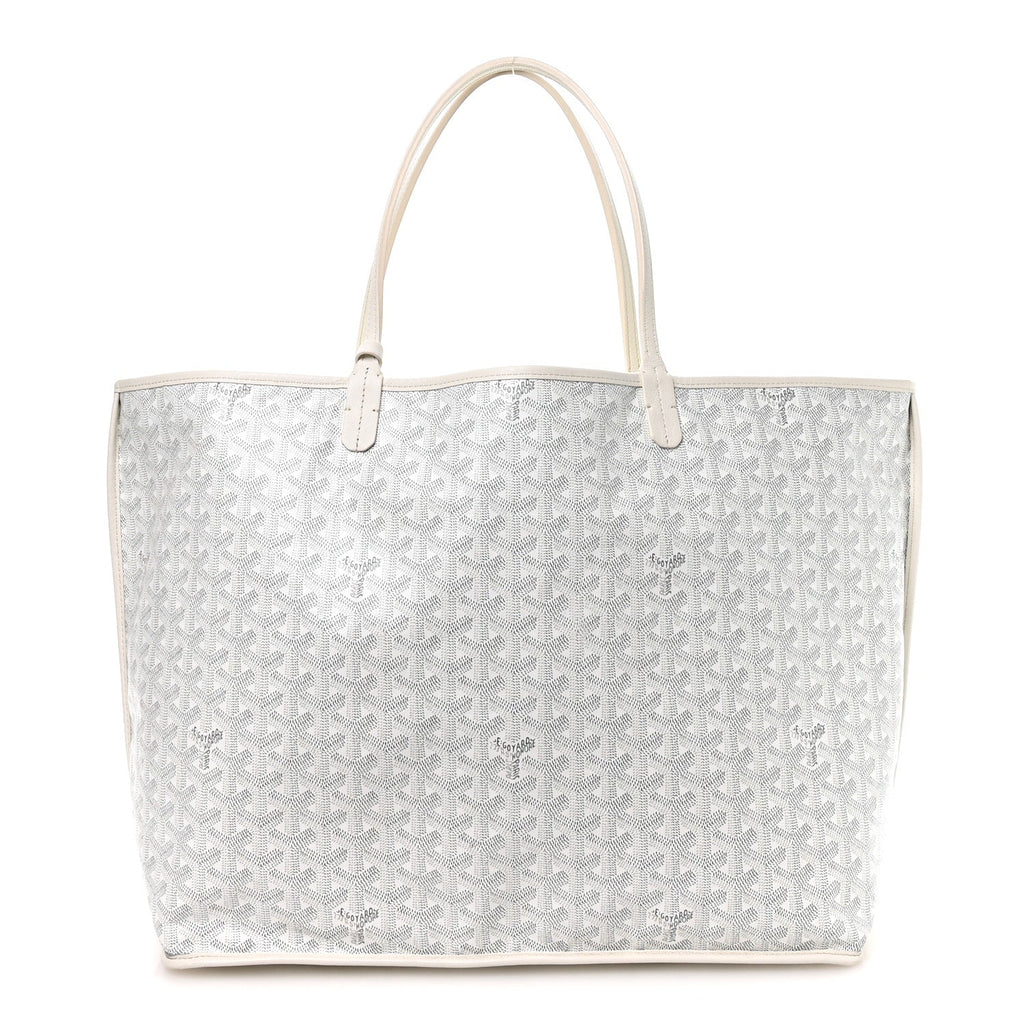 X PEANUTS Goyardine Reversible Anjou GM White