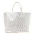X PEANUTS Goyardine Reversible Anjou GM White