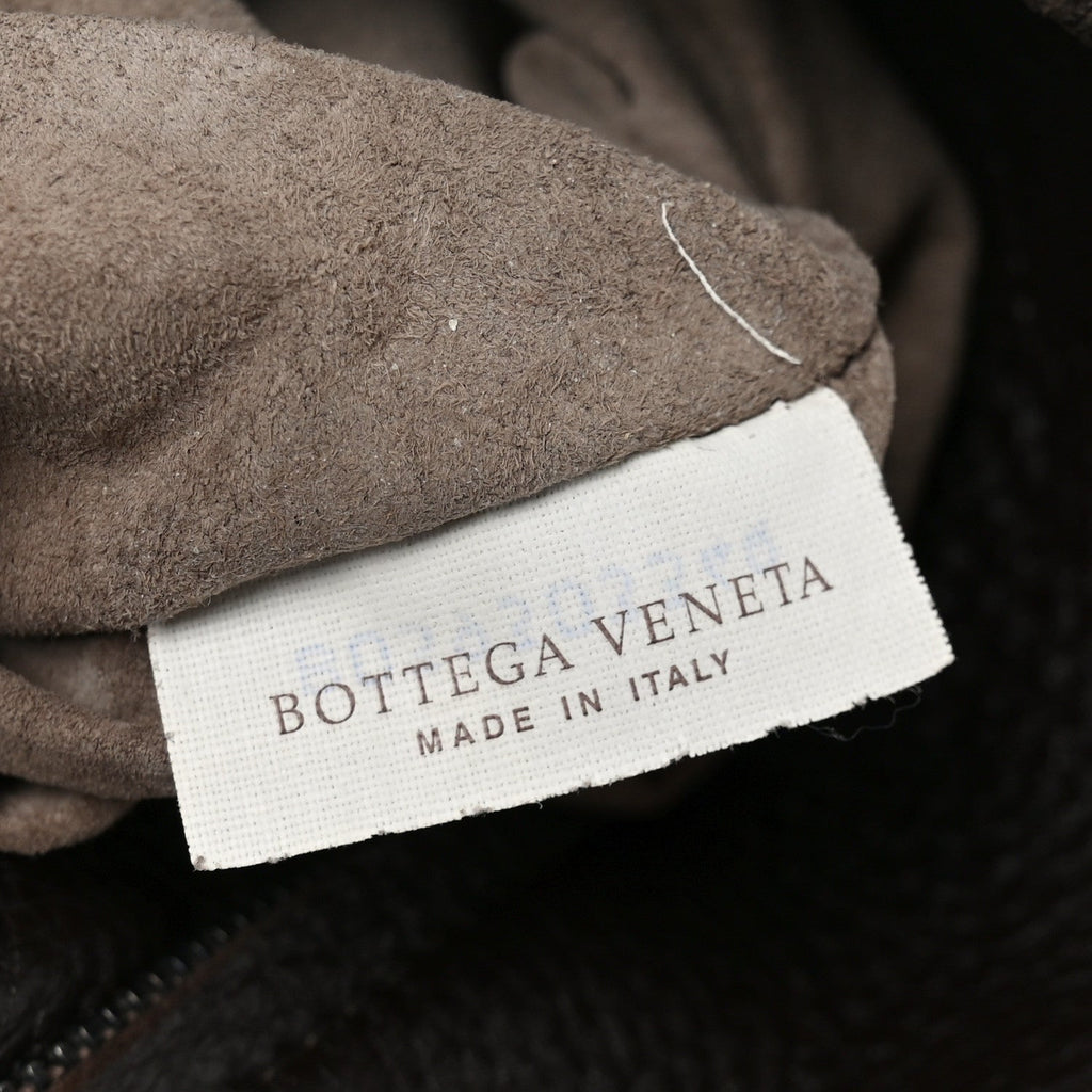 Cervo Deerskin Large Hobo Ebano