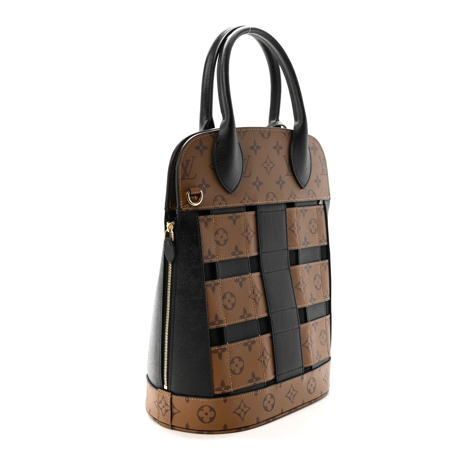 Reverse Monogram Tressage Tote