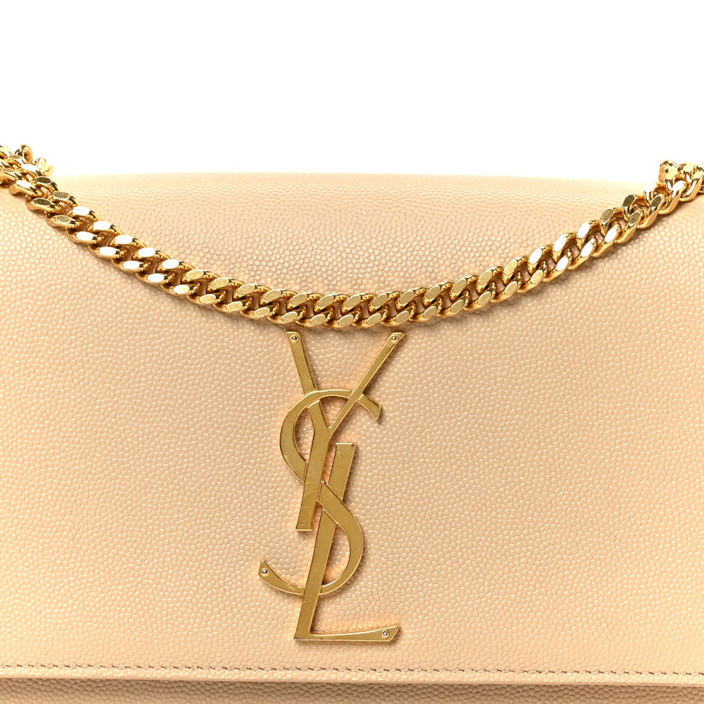 Grain De Poudre Medium Monogram Kate Satchel Nude Powder