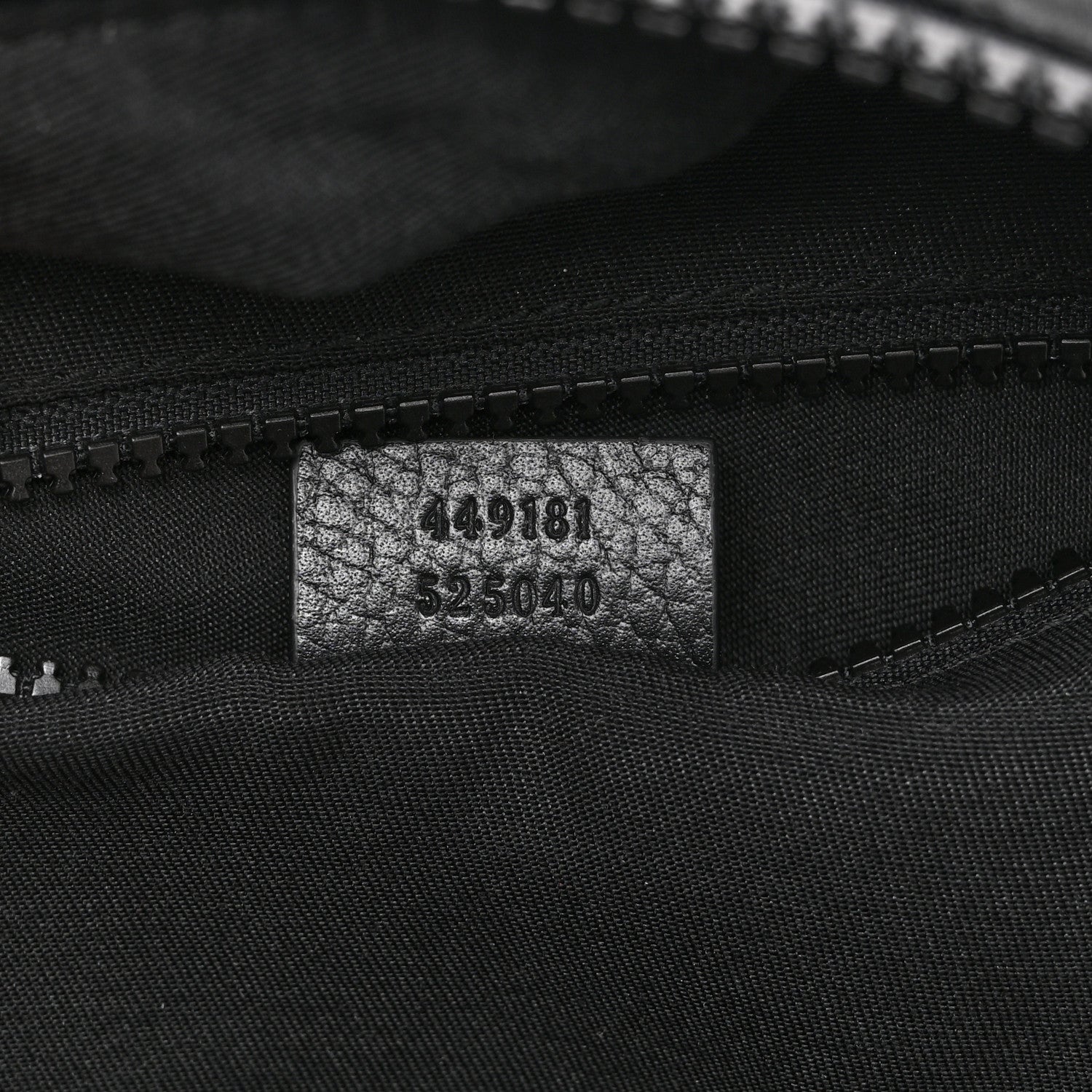 Nylon Monogram Slim Backpack Black