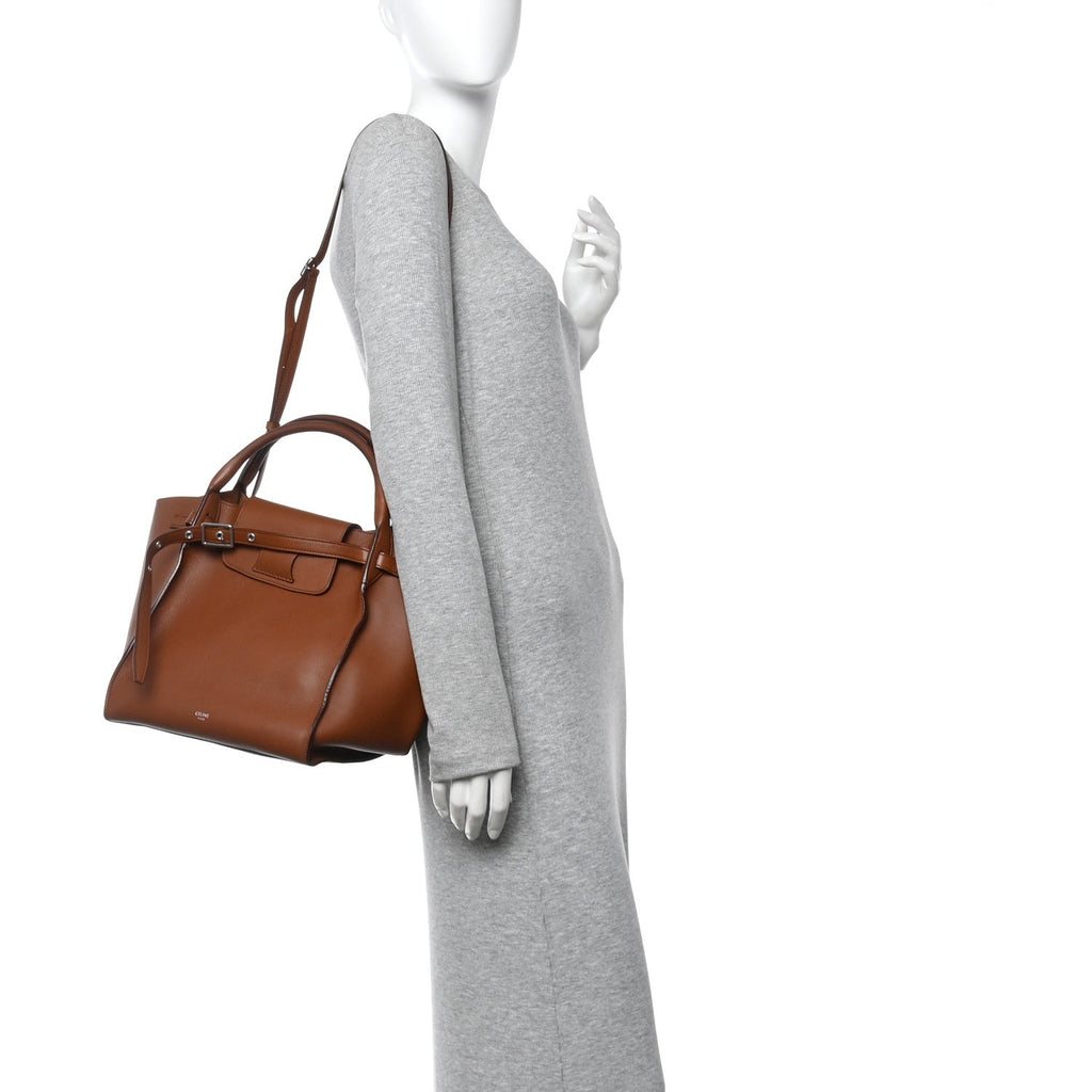 Smooth Calfskin Small Big Bag Tan