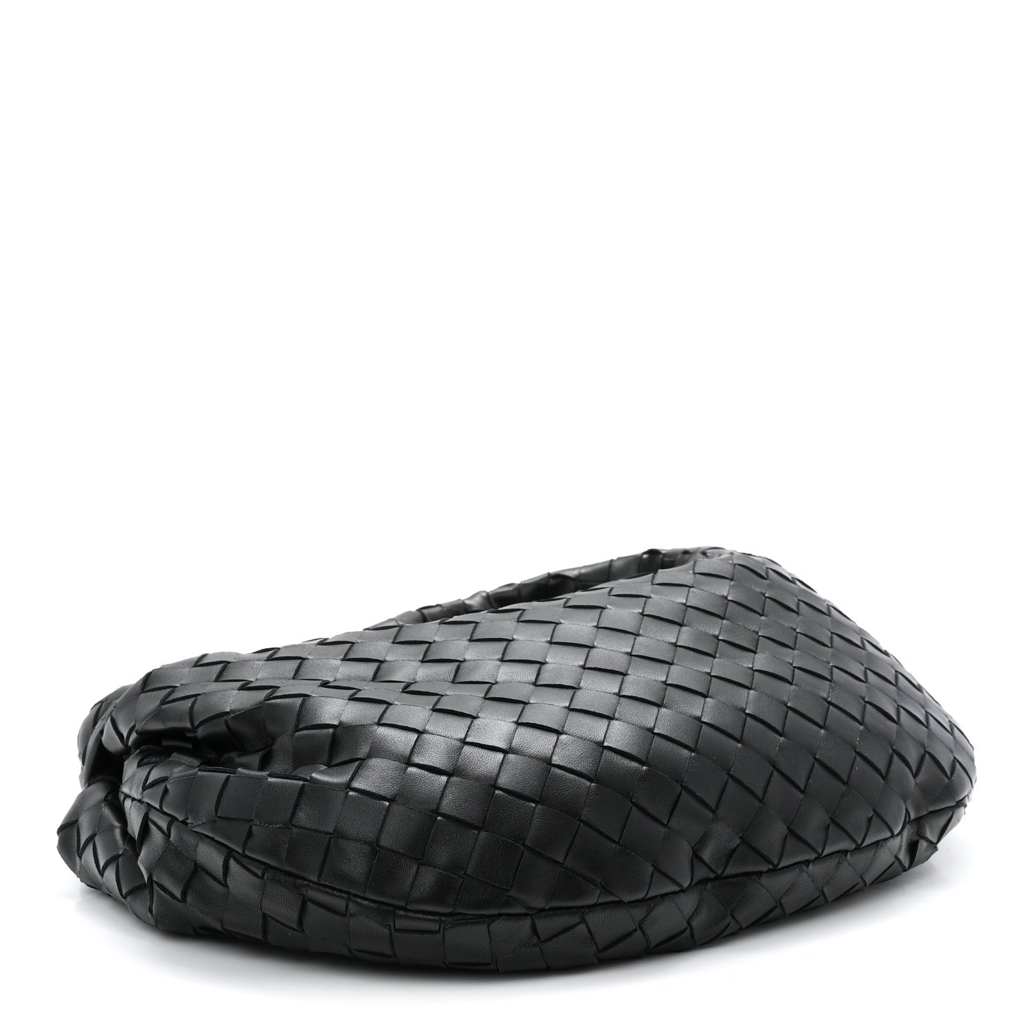 Nappa Intrecciato Teen Jodie Hobo Black