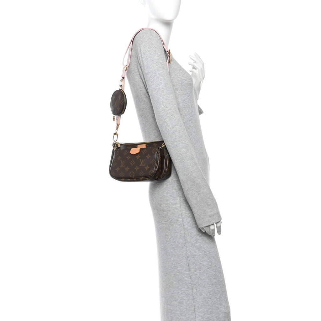 Monogram Multi Pochette Accessories Rose Clair