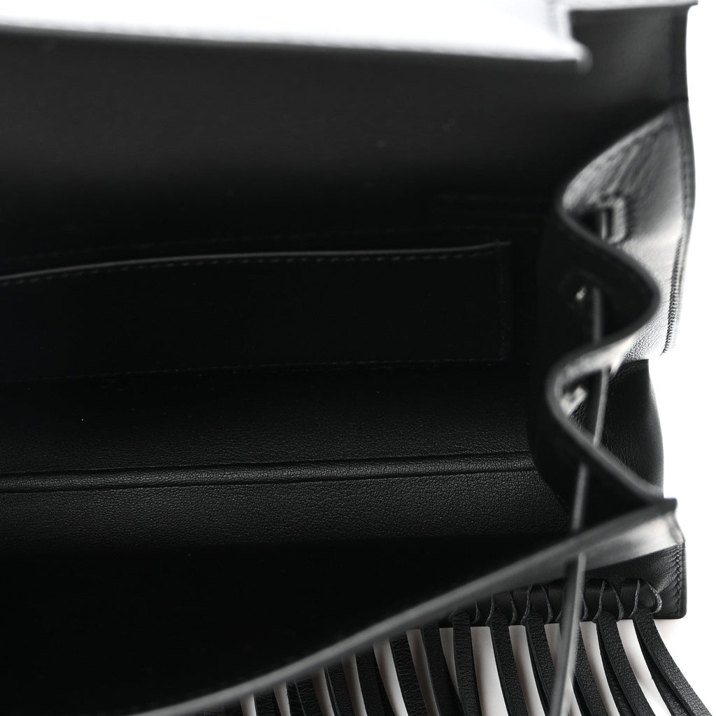 Swift Kelly Danse Anate Fringed Belt Bag Black