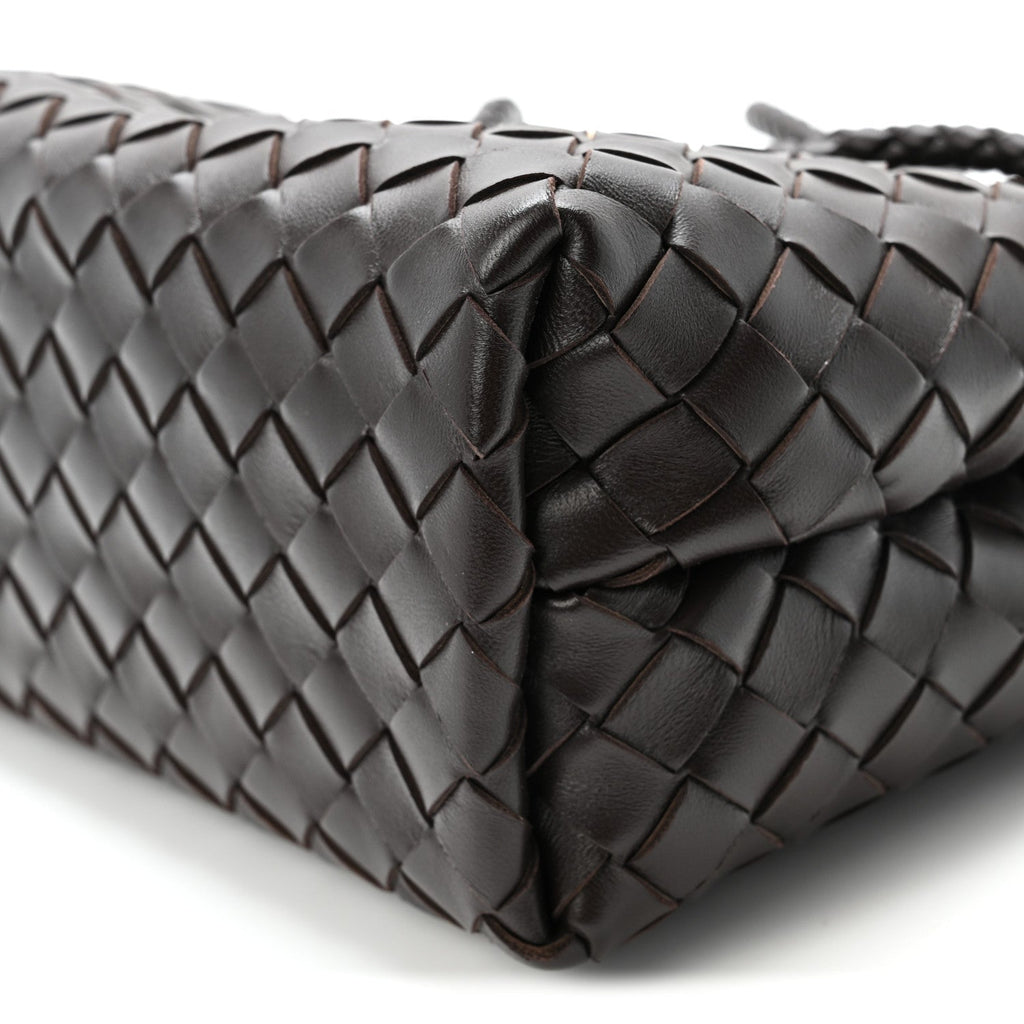 Nappa Intrecciato Small Andiamo Shoulder Bag Fondant