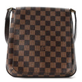 Damier Ebene Musette Salsa Long Strap