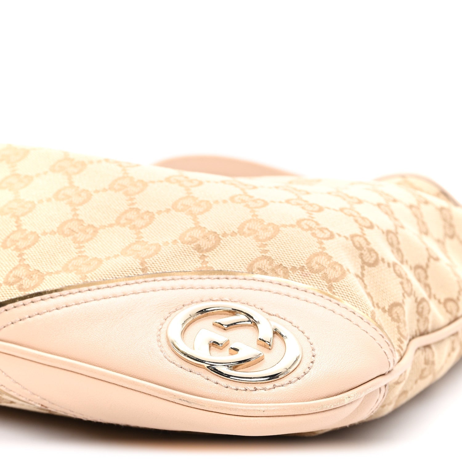 Monogram Medium New Britt Hobo Beige