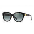 Gucci Sunglasses Round Full Rim, Black Frame and Grey Lens GG1409SK001