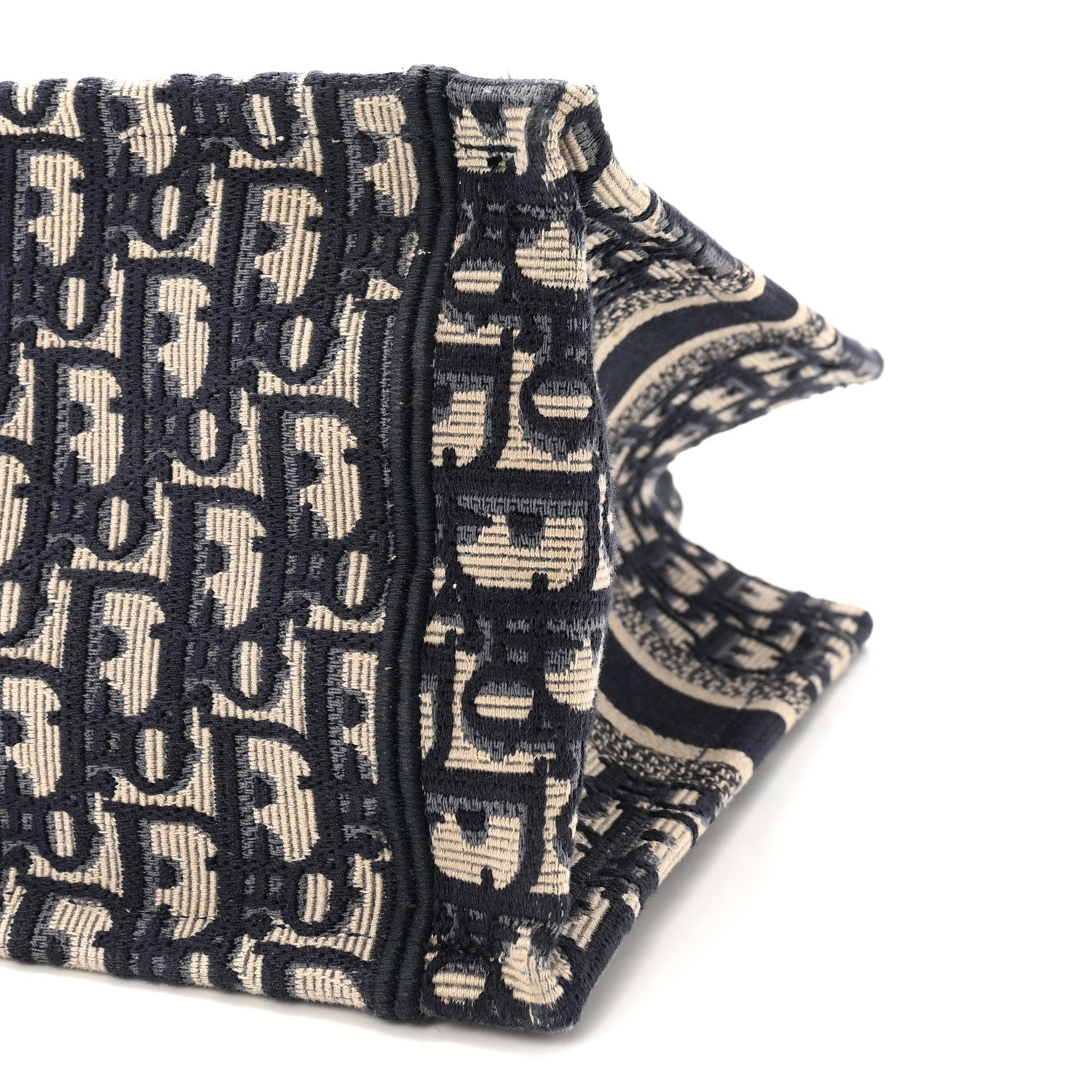 Oblique Small Book Tote Blue Multicolor