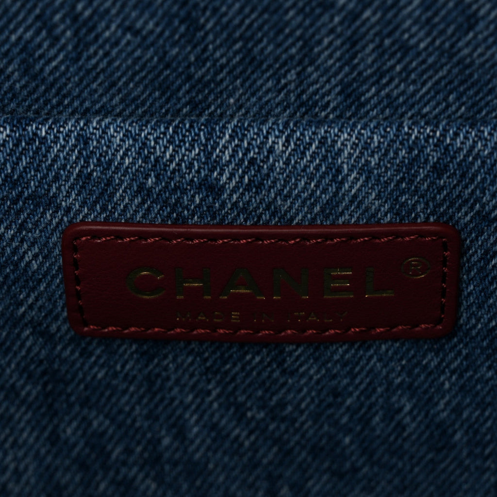 Denim Souplissimo Maxi Flap Blue