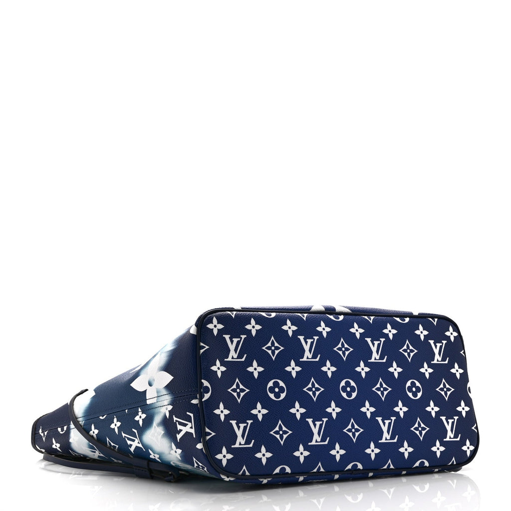 Monogram Escale Neverfull MM Blue