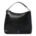 Lambskin Large JC Soft Hobo Bag Black