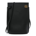 Smooth Calfskin Dice Pocket Black