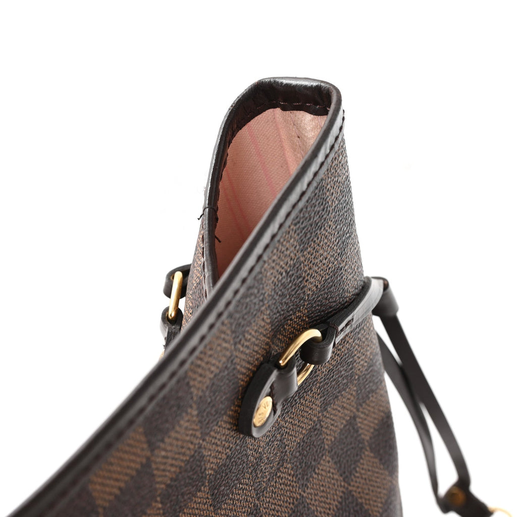 Damier Ebene Neo Neverfull MM Rose Ballerine Rose Ballerine