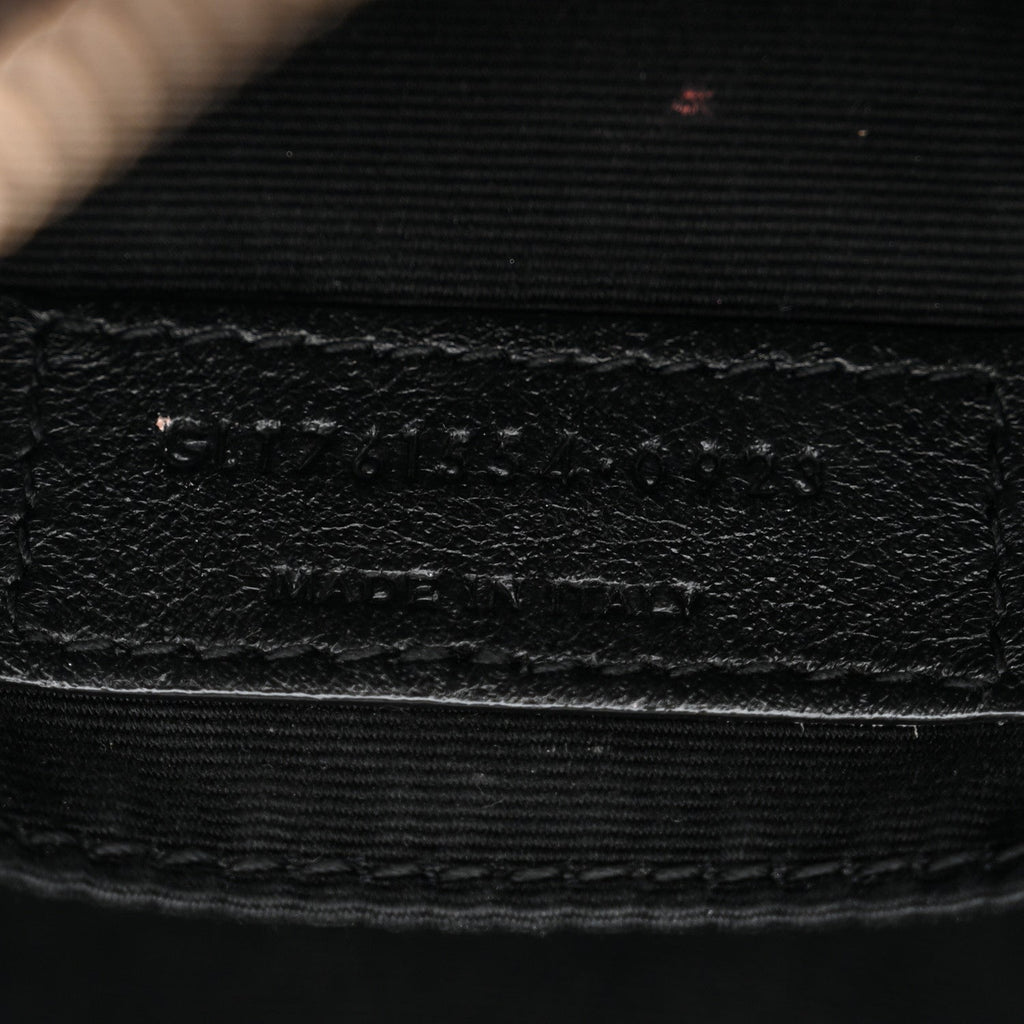 Calfskin Matelasse Monogram Lou Camera Bag Black