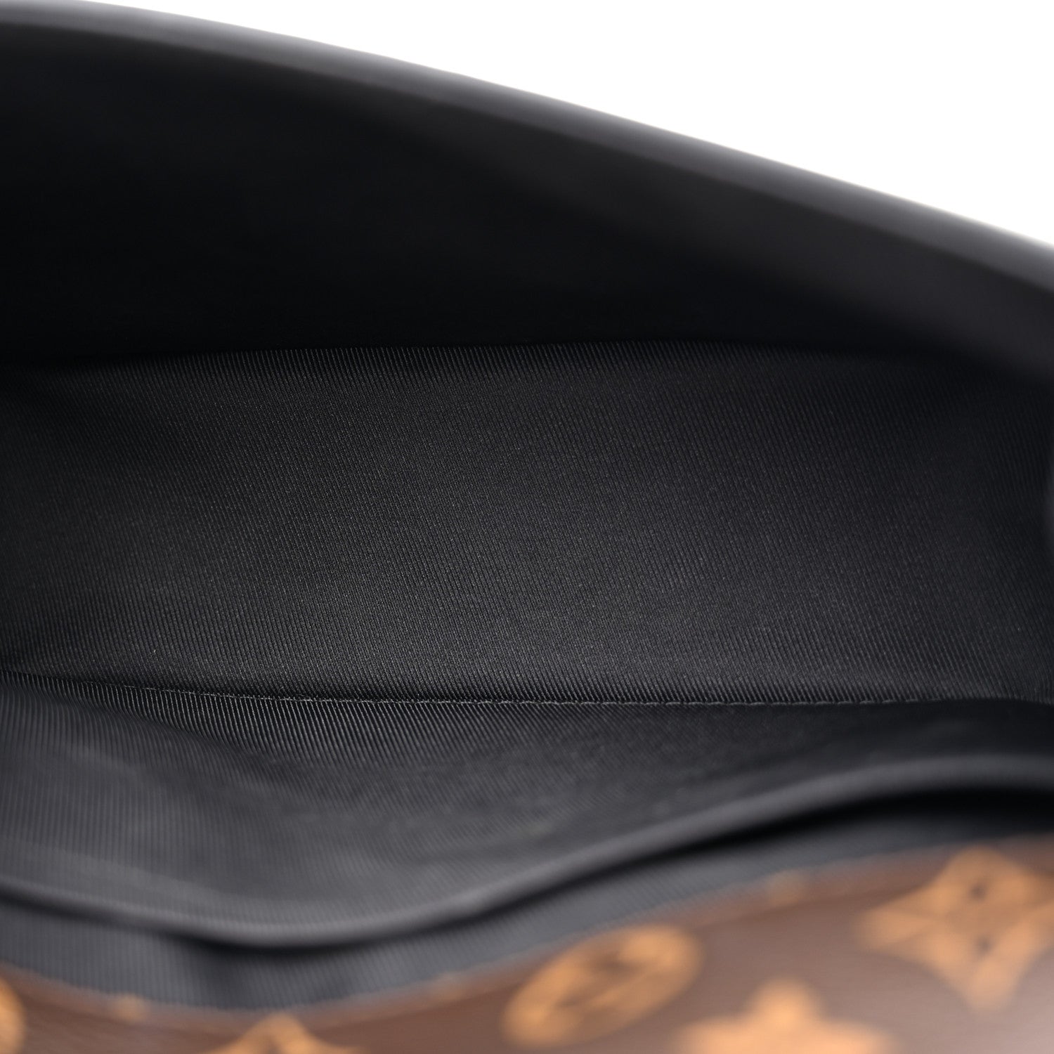 Patent Calfskin Monogram Cherrywood BB Black
