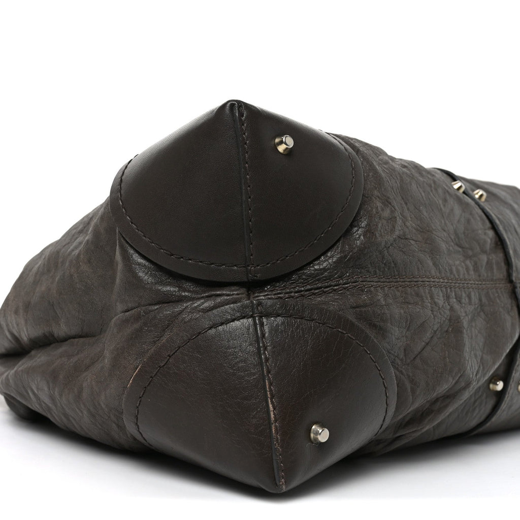 Calfskin Paddington Tote Grey