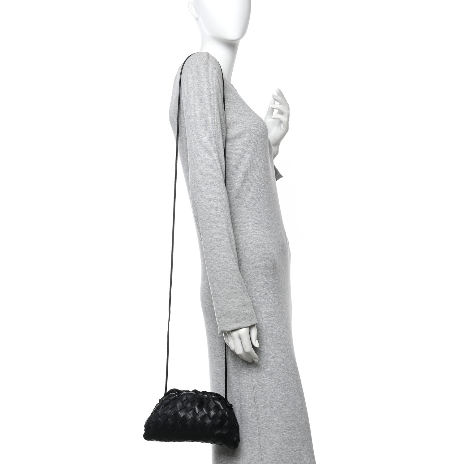 Nappa Intrecciato The Mini Pouch Black