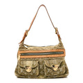 Monogram Denim Baggy PM Lichen