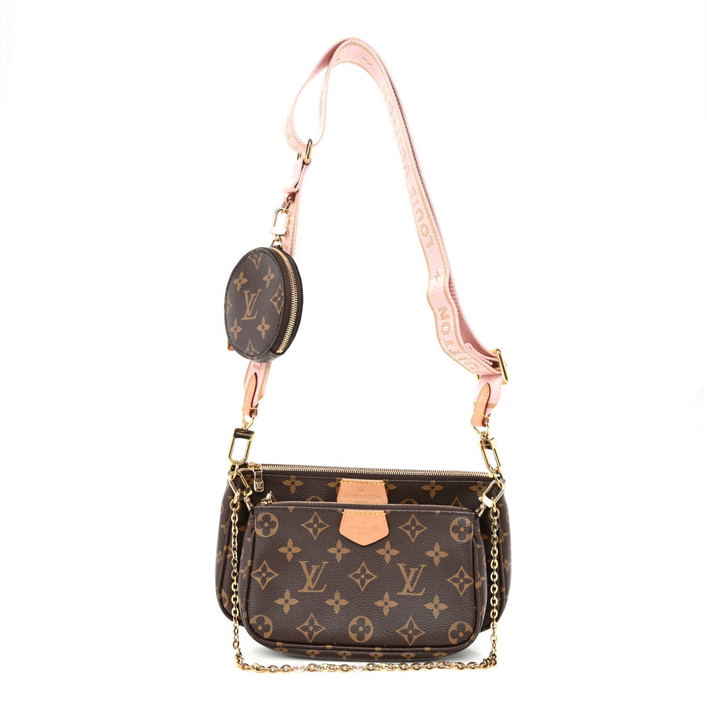 Monogram Multi Pochette Accessories Rose Clair