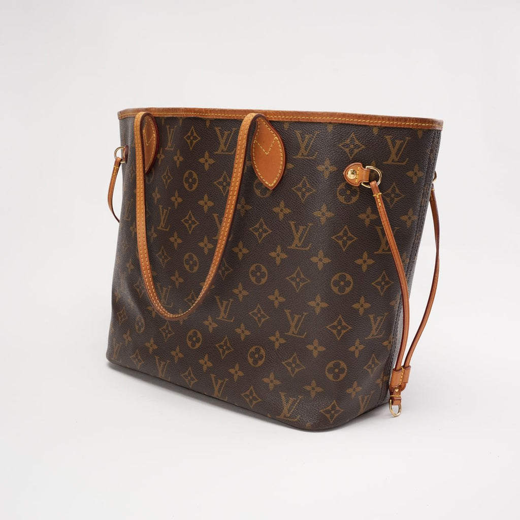 Louis Vuitton Monogram Neverfull MM Tote Bag 2014