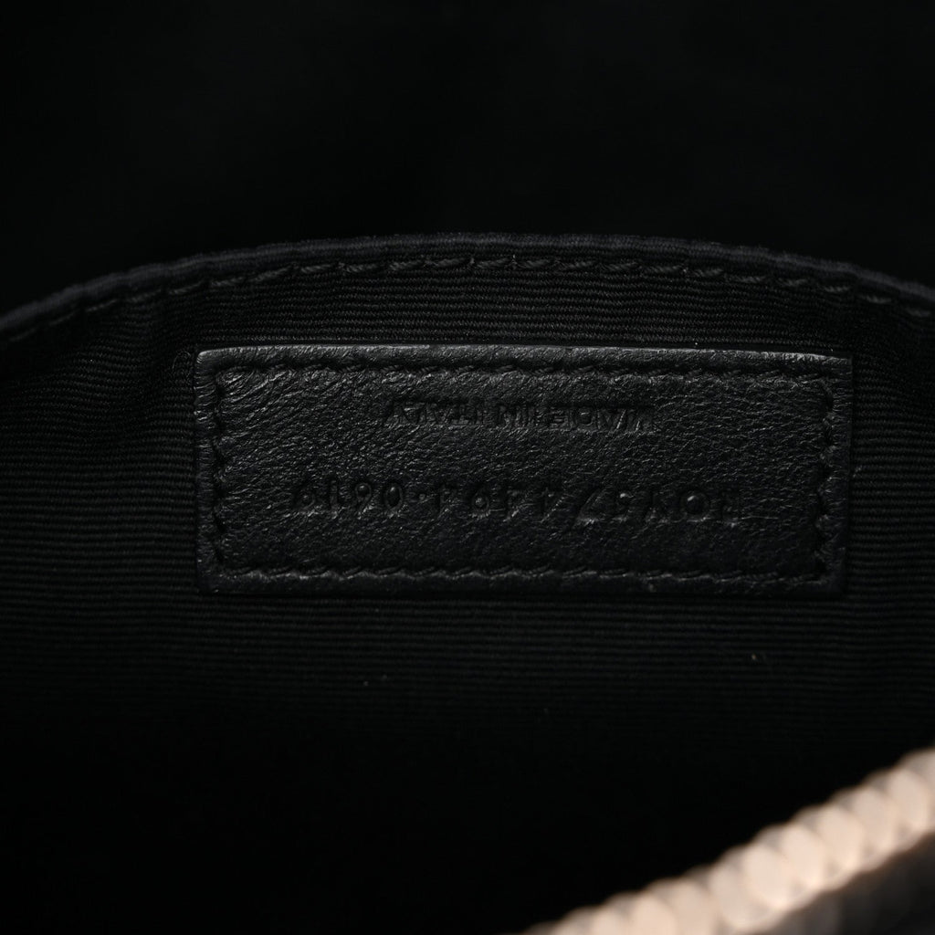 Calfskin Matelasse Monogram Lou Camera Bag Black
