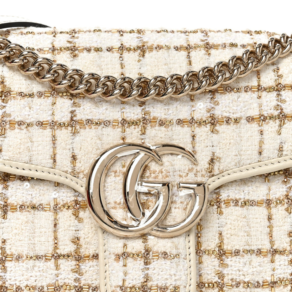 Matelasse Mini GG Marmont Shoulder Bag