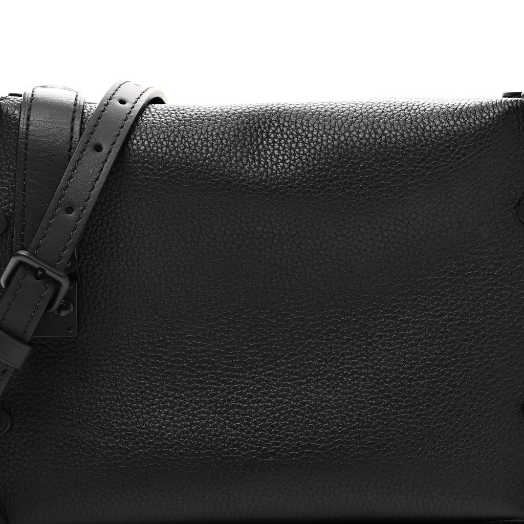 Calfskin Side Trunk MM All Black