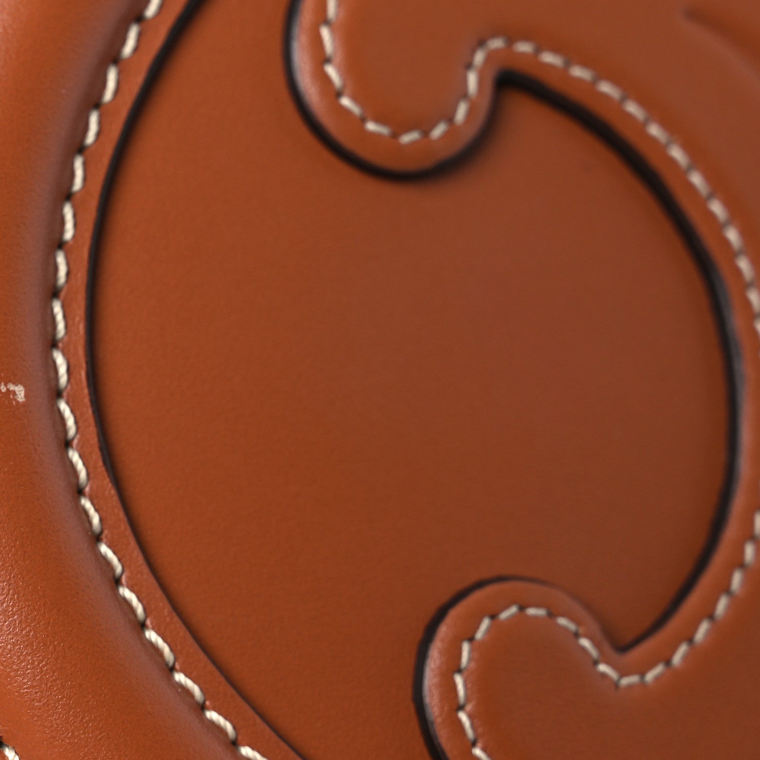 Smooth Calfskin Cuir Small Triomphe Oval Crossbody Purse Tan