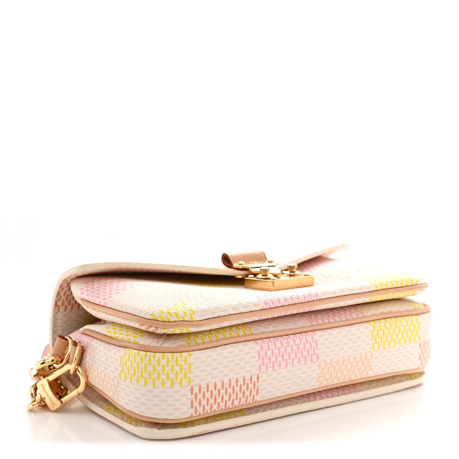 Damier Giant Pochette Metis East West Peach