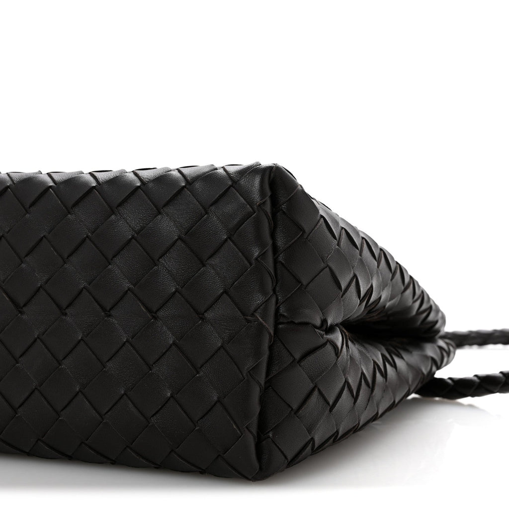 Nappa Intrecciato Medium Andiamo Shoulder Bag Fondant