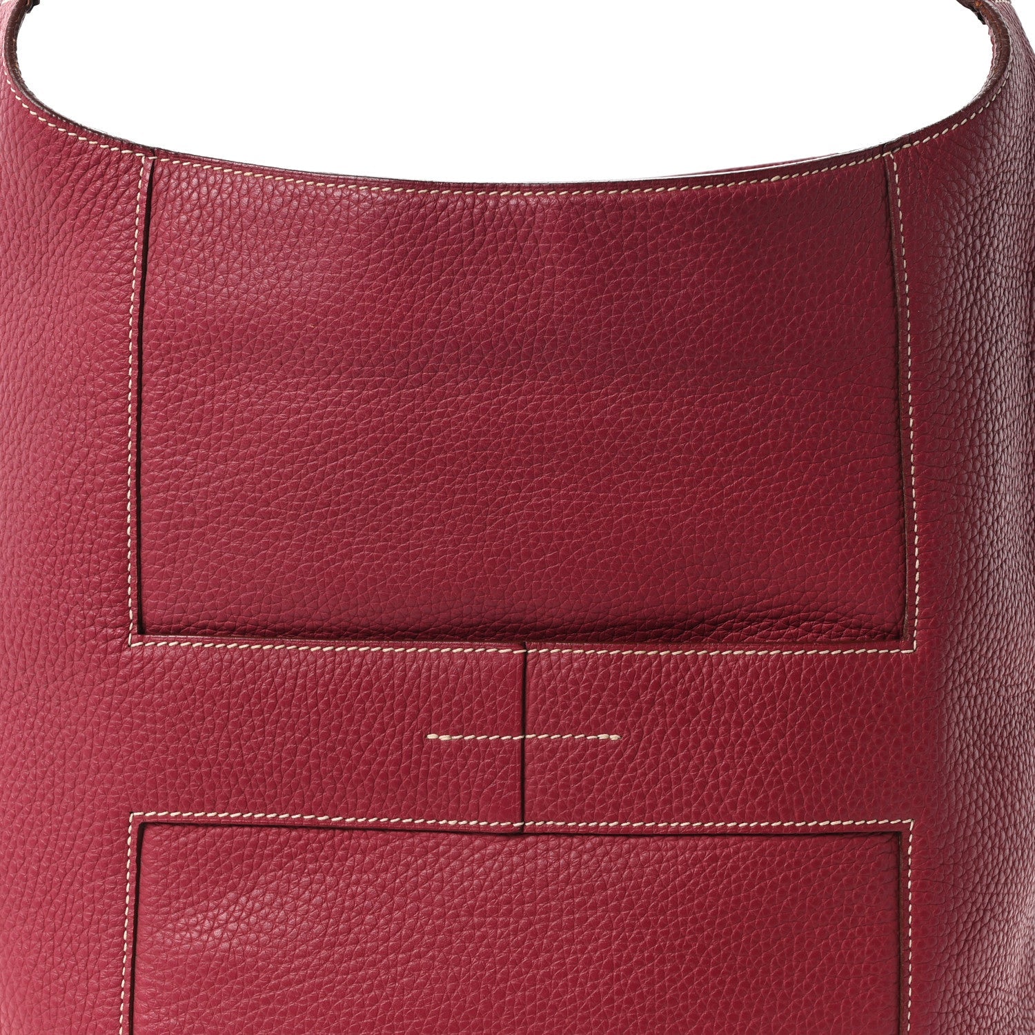 Taurillon Clemence Sac Good News GM Rubis