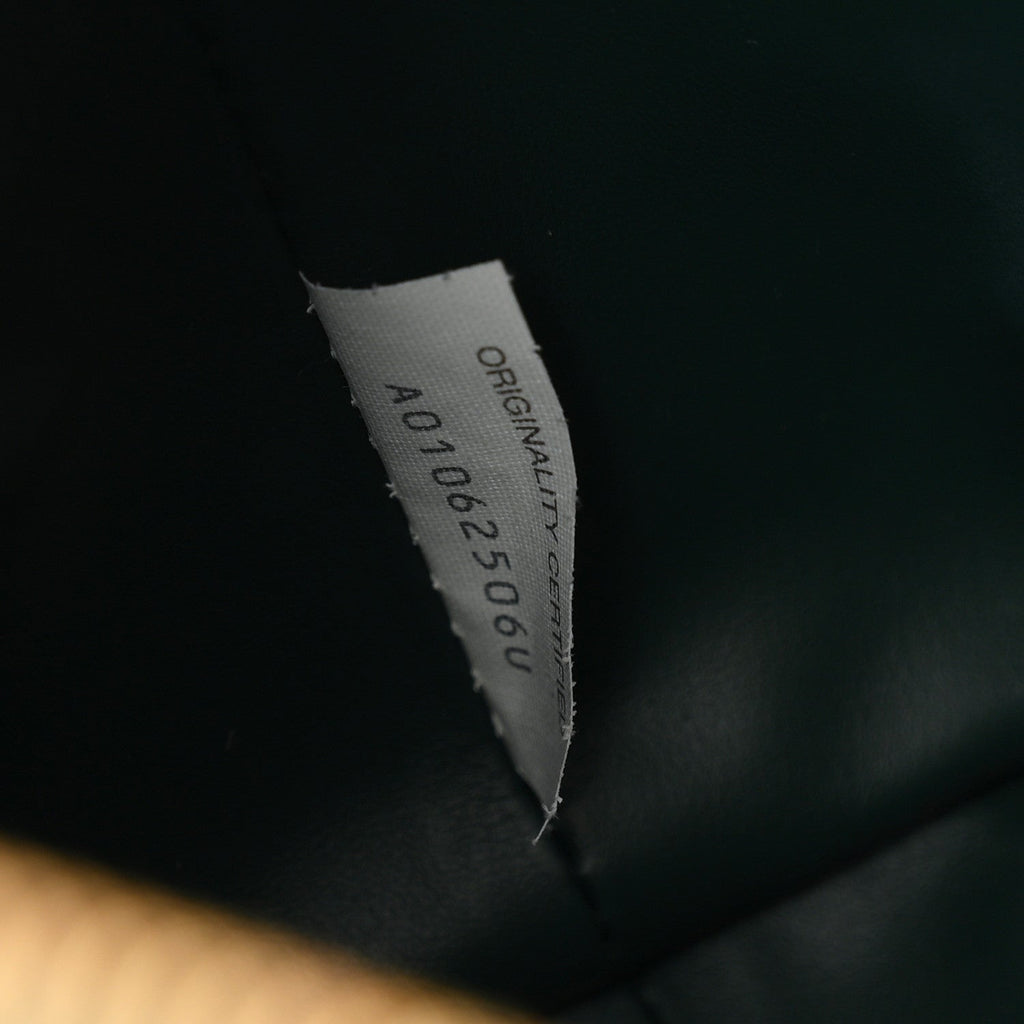 Calfskin Intrecciato Mini Wallace Emerald Green