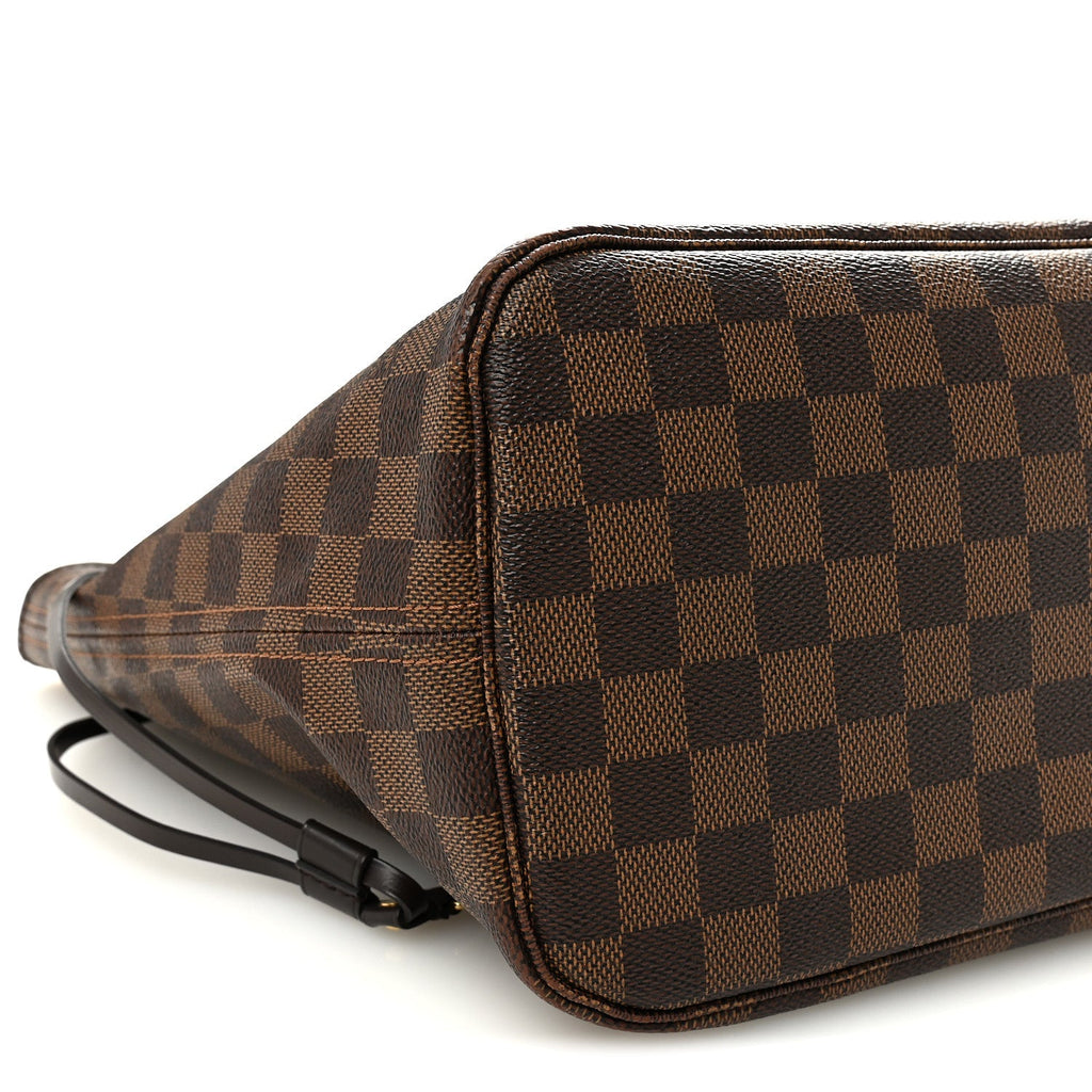 Damier Ebene Neo Neverfull MM Rose Ballerine
