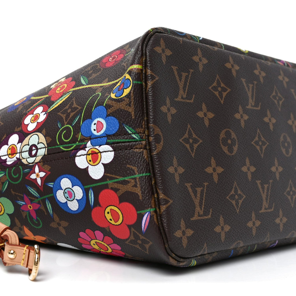 LV X TM Monogram Flowers Neverfull MM
