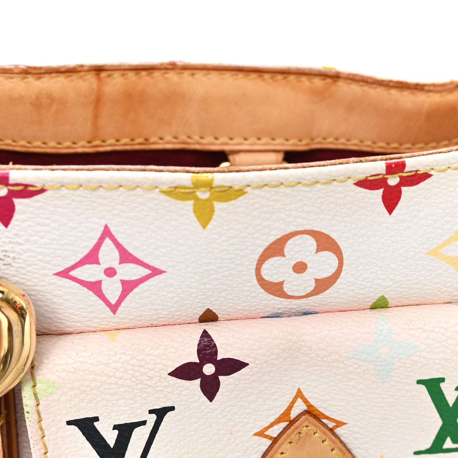 Monogram Multicolor Aurelia MM White