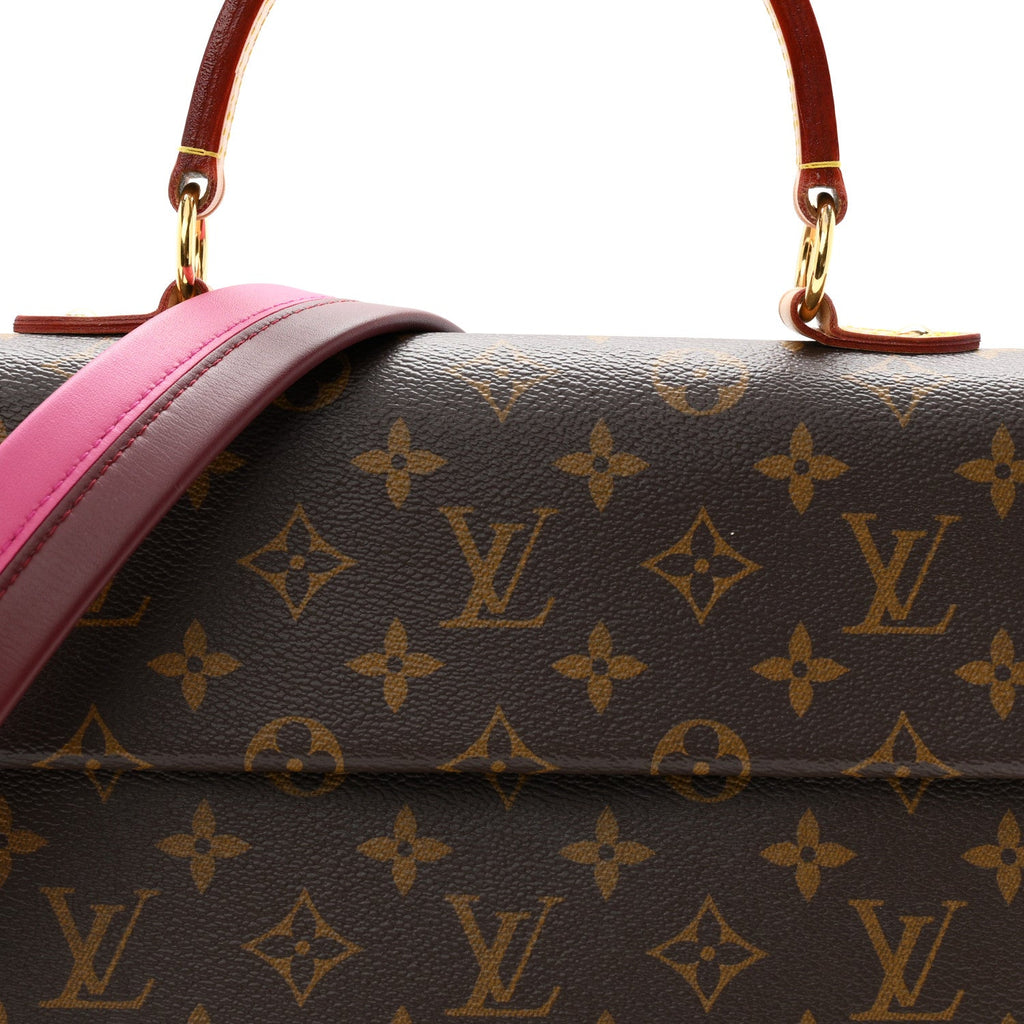 Monogram Cluny BB Bordeaux Fuchsia