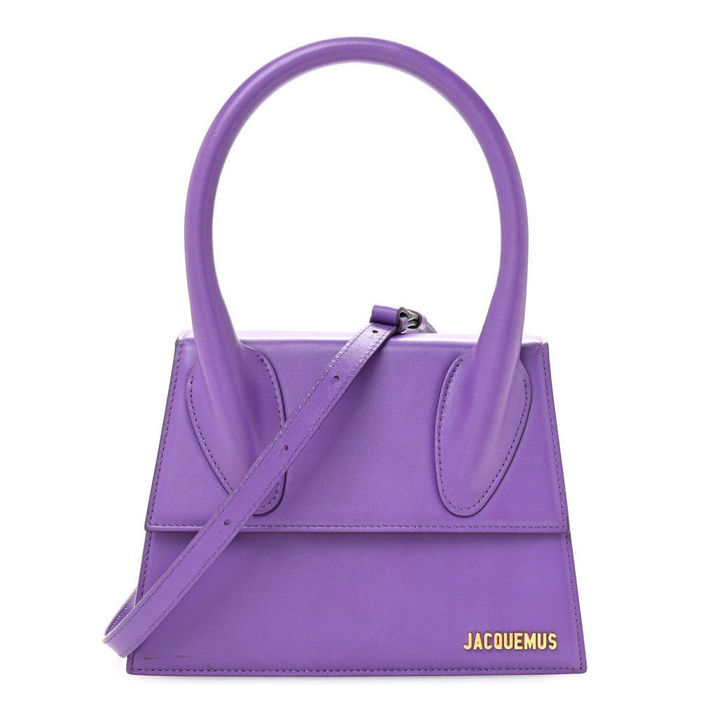 Smooth Calfskin Le Grand Chiquito Purple