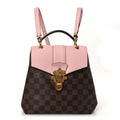 Damier Ebene Clapton Backpack Magnolia
