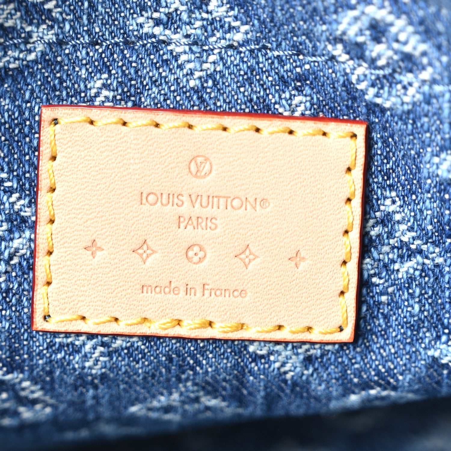 Monogram Denim Papillon Denim Blue